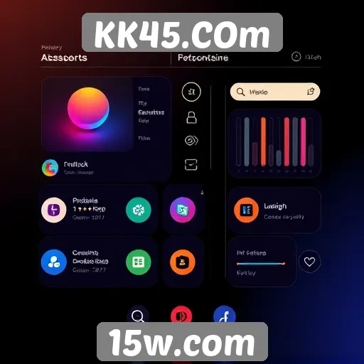 Tendências em design de interface no KK45.Com